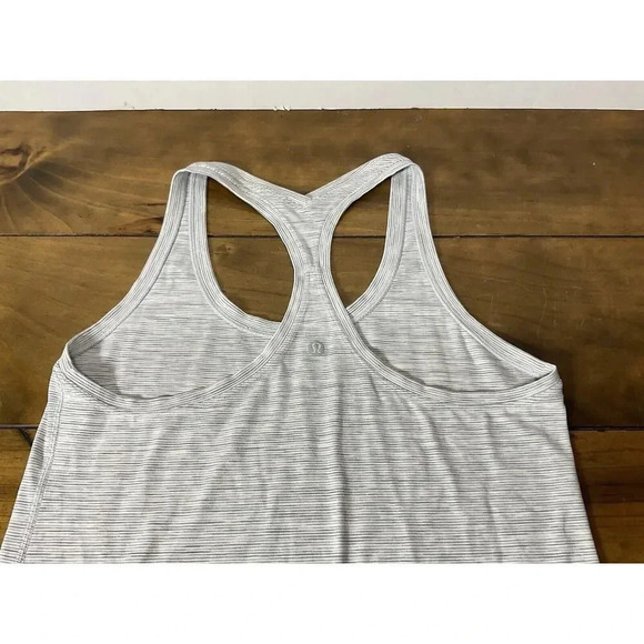 Lululemon Cool Racerback Gray Tank Top - Picture 5 of 6
